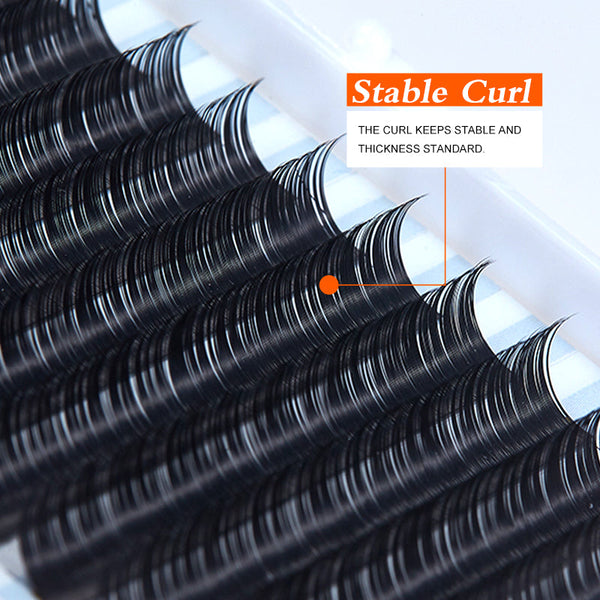 Yelix 0.15 Glossy Silk Individual Volume Lashes yelixlash