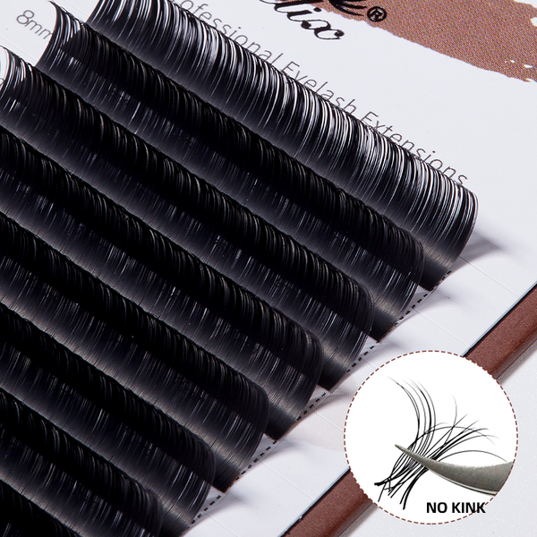 Yelix 0.05 0.07mm Thickness B/C/D Curl Matte Black Classic Individual Eyelash Extension yelixlash
