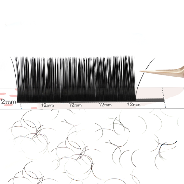 Yelix 0.05 0.07mm Thickness B/C/D Curl Matte Black Classic Individual Eyelash Extension yelixlash