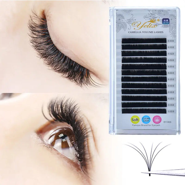 Yelix 0.05/0.07 Camellia Individual Eyelash Extension(import material) yelixlash