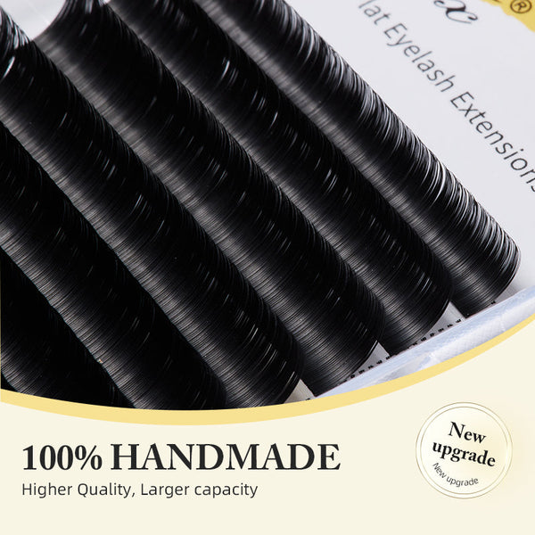 Yelix Flat Lashes B/C/CC/D Curl 0.15mm Eyelash Extension yelixlash