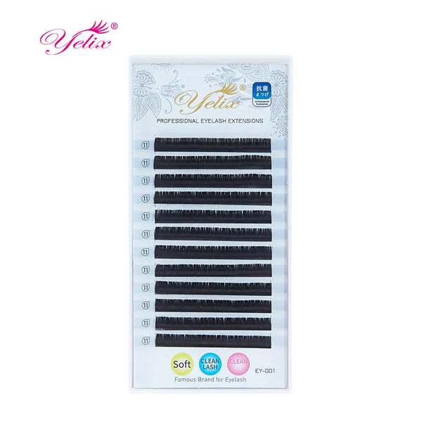 Yelix 0.05 Glossy Silk Individual Volume Lashes yelixlash