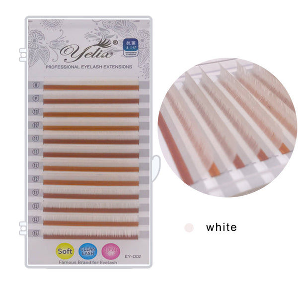 Yelix 0.07 Colored Individual Eyelash Extension yelixlash