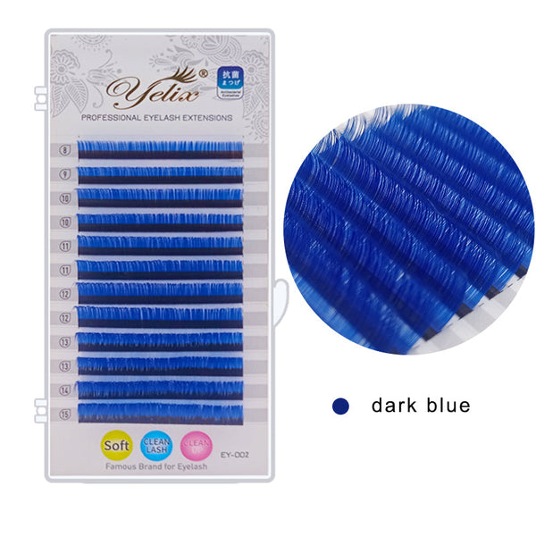 Yelix 0.07 Colored Individual Eyelash Extension yelixlash
