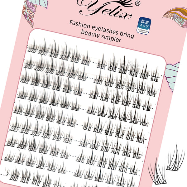 Yelix 10rows Cluster Lash Premade Fan Eyelash Extension