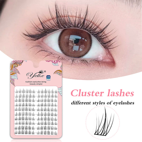 Yelix 10rows Cluster Lash Premade Fan Eyelash Extension