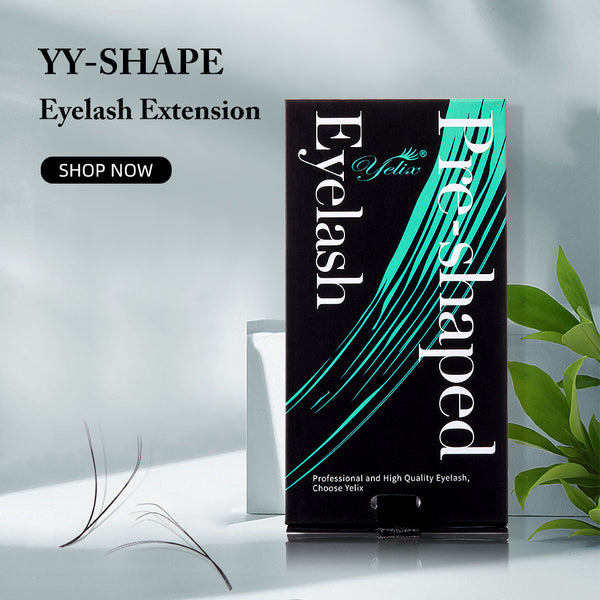 Yelix 0.07 YY shaped Auto Fan Eyelash Extension