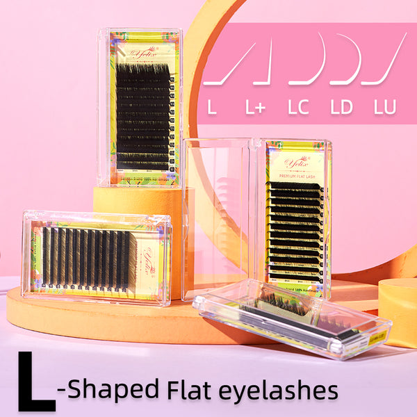 Yelix 0.20 L Curl  Ellipse Flat Eyelashes Extension