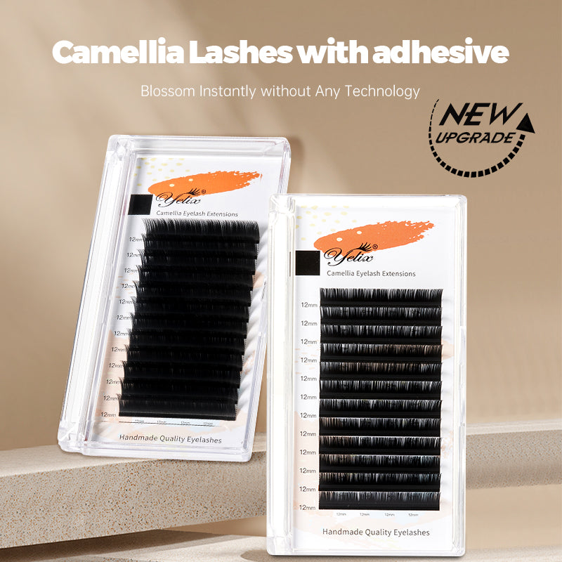Yelix Camellia Lashes WIth Adhesive