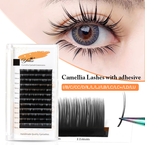 Yelix Camellia Lashes WIth Adhesive