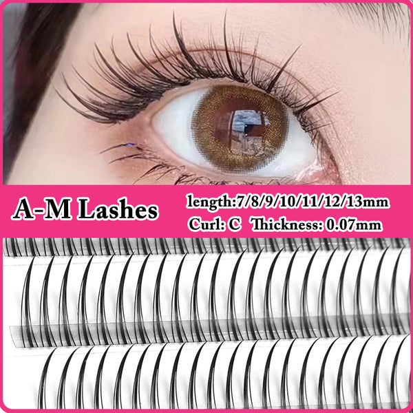 Yelix 0.07C FD Series Cluster Lash Premade Fan Eyelash Extension