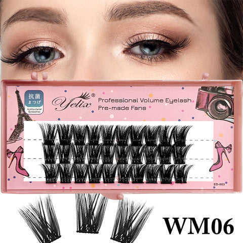 Yelix WM Series Cluster Lash Premade Fan Eyelash Extension