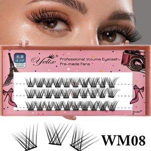 Yelix WM Series Cluster Lash Premade Fan Eyelash Extension