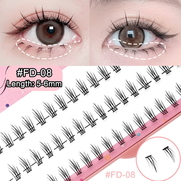 Yelix 0.07C FD Series Cluster Lash Premade Fan Eyelash Extension