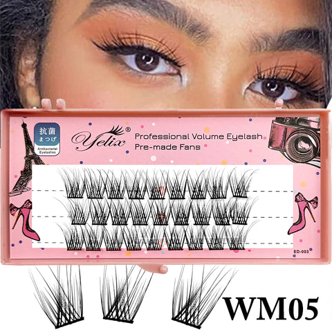 Yelix WM Series Cluster Lash Premade Fan Eyelash Extension