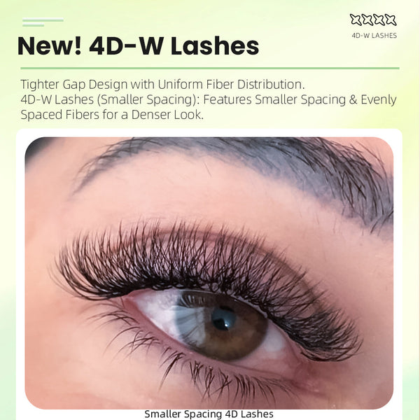 Yelix NEW 4D W-Lashes, One-touch fans, lash extensions, and time-saving yelixlash