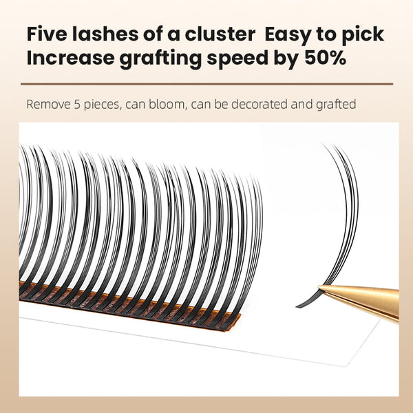 Yelix 5D Flora Lashes Easy Fans Volume Eyelashes
