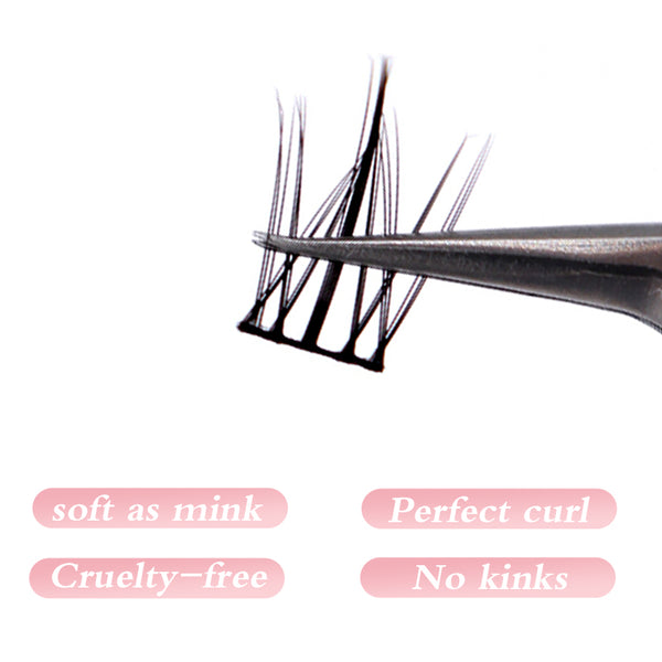 Yelix 10rows Cluster Lash Premade Fan Eyelash Extension