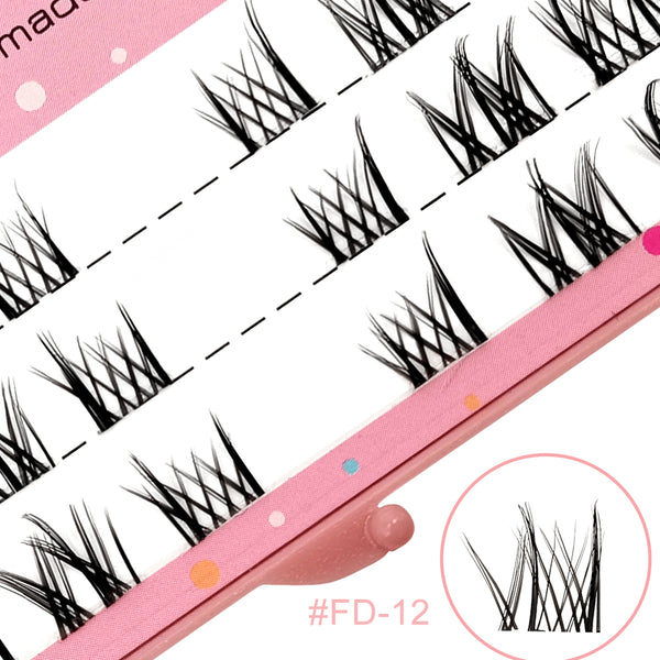 Yelix 0.07C FD Series Cluster Lash Premade Fan Eyelash Extension