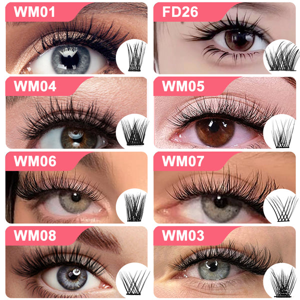 Yelix WM Series Cluster Lash Premade Fan Eyelash Extension