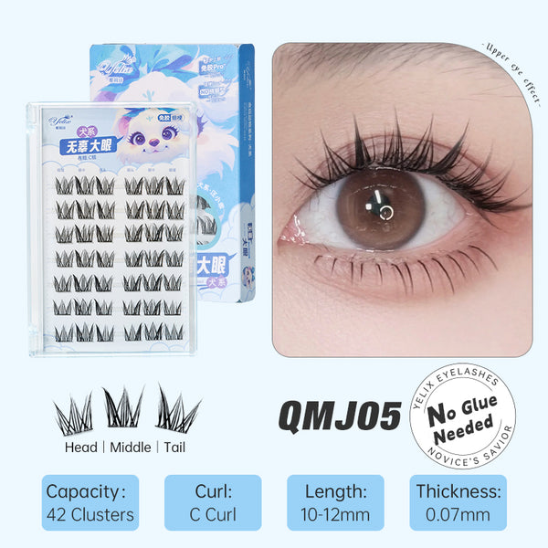 Puppy lashes Glue Free Canine Series False Eyelashes