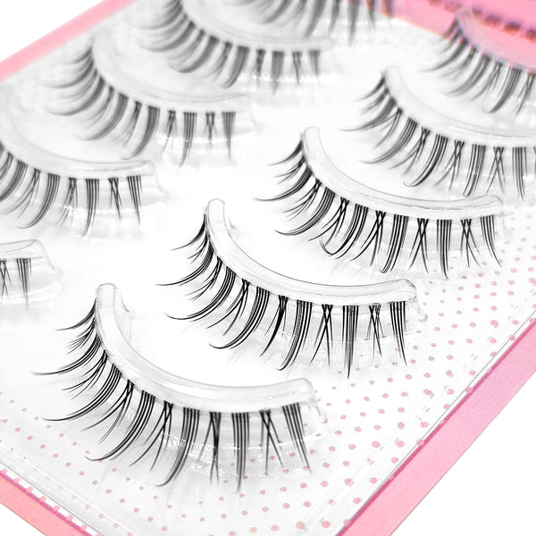 Yelix 5pairs/pack Cluster Lash Premade Fan Eyelash Extension