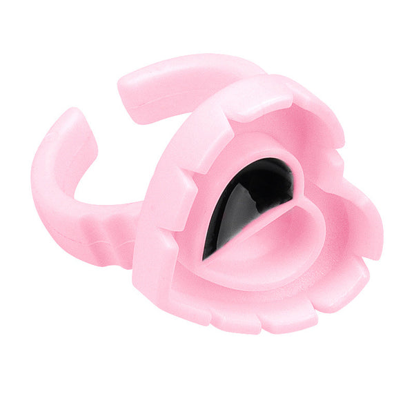 Yelix Heart Glue Ring Eyelash Glue Holder