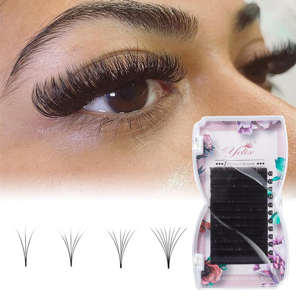 Yelix 0.07mm Standard Auto Fan Volume Eyelash Extensions