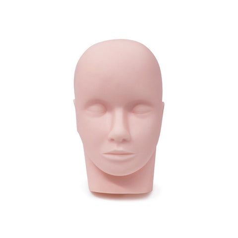 Yelix Soft Silicone Head Model For Graft Eyelash Practice