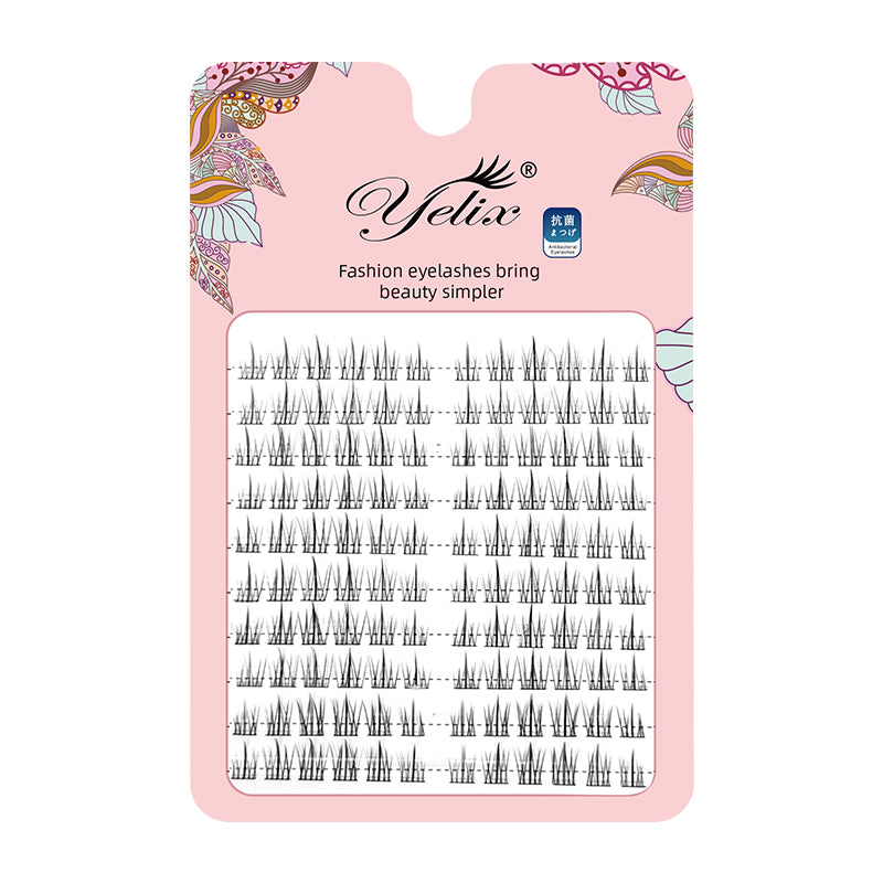 Yelix 10rows Cluster Lash Premade Fan Eyelash Extension