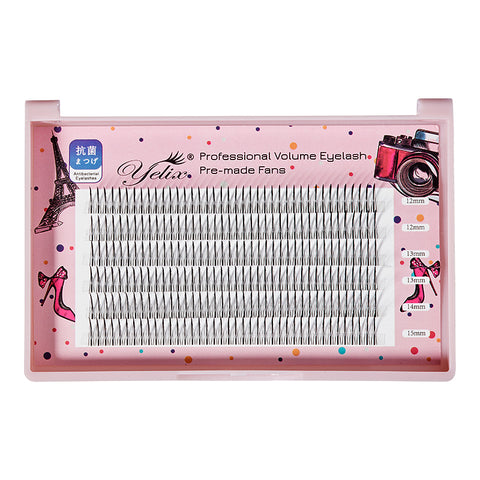 Yelix 0.07C FD Series Cluster Lash Premade Fan Eyelash Extension