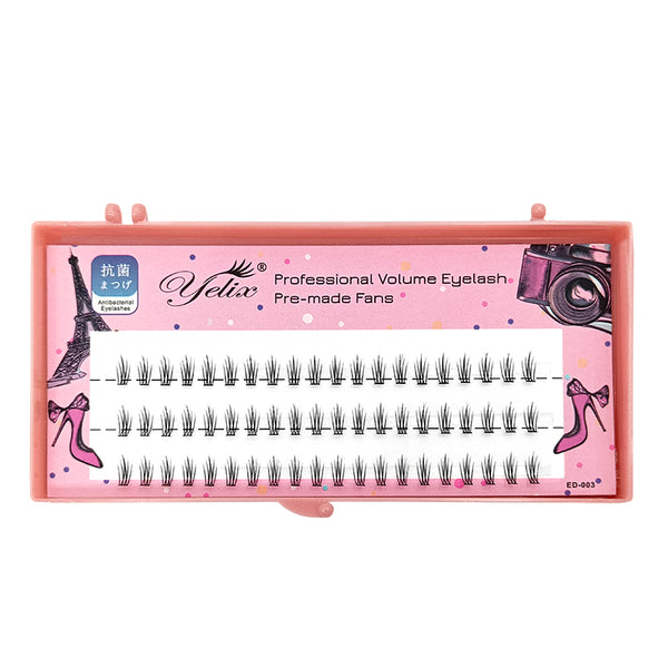 Yelix 0.07C FD Series Cluster Lash Premade Fan Eyelash Extension