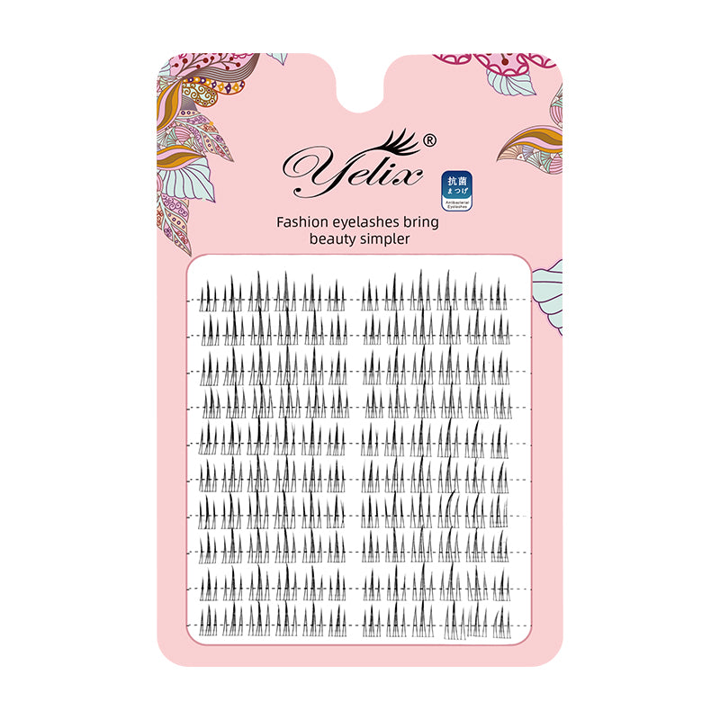 Yelix 10rows Cluster Lash Premade Fan Eyelash Extension