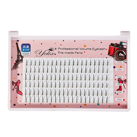 Yelix 0.07C FD Series Cluster Lash Premade Fan Eyelash Extension