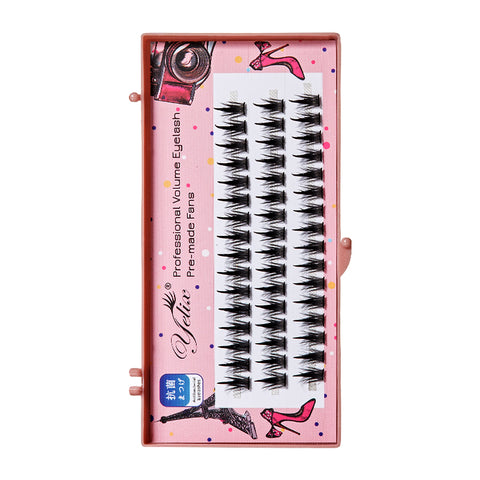 Yelix 0.07C FD Series Cluster Lash Premade Fan Eyelash Extension