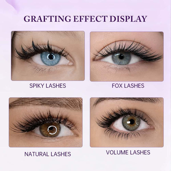 Yelix 2026 New Camellia Volume Lash Anime Lash Arabian style 0.07/LJ/LB/LC/UB/UC/UD Lash Extensions