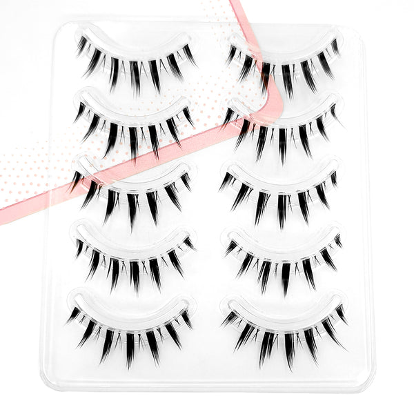 Yelix 5pairs/pack Cluster Lash Premade Fan Eyelash Extension