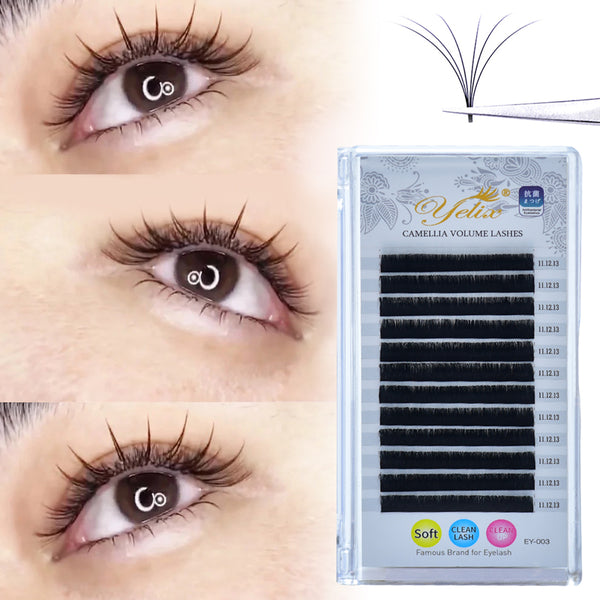 Yelix 0.05/0.07 Camellia Individual Eyelash Extension(import material)