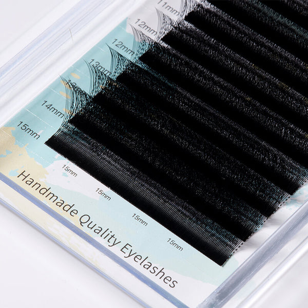 Yelix Upgraded Smaller Spacing 3D W Lashes Natural Soft Lashes Volume Lash Tray