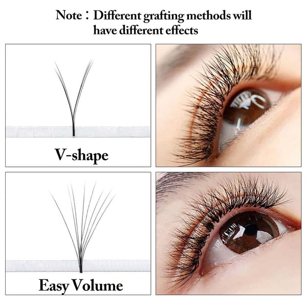 Yelix 0.05/0.07mm VV Lash B/C/CC/D Volume Lash Premade Eyelash Extension