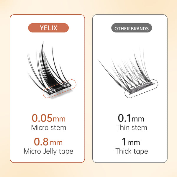 Cute Lively Cat lashes Glue Free Cat Series False Eyelashes