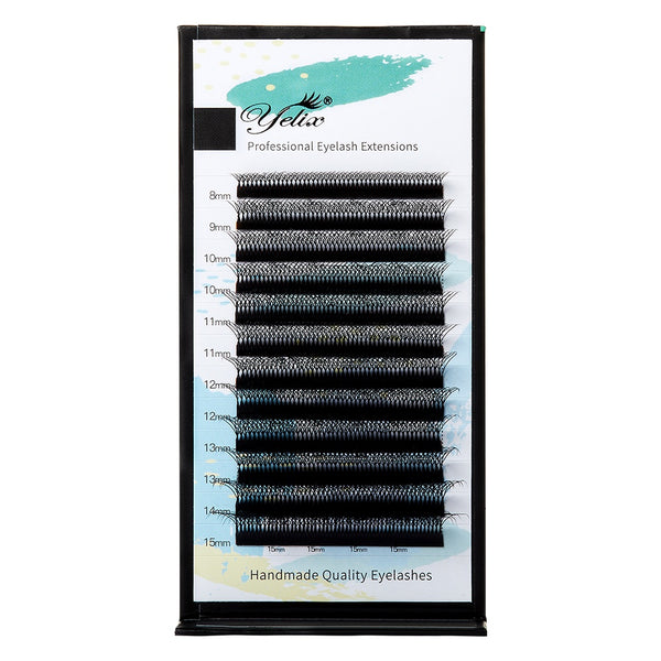 Yelix 0.07 Double Tips 5D-W shaped Auto Fan Eyelash Extension