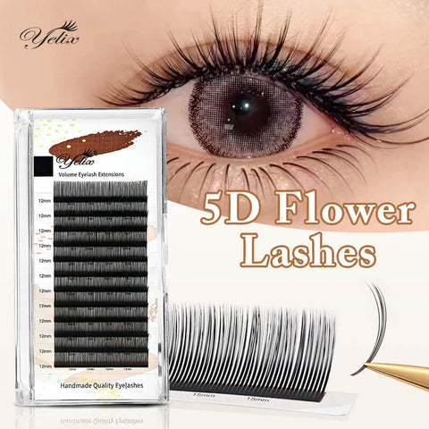 Yelix 5D Flora Lashes Next Level Fluffy Volume Eyelash Extensions