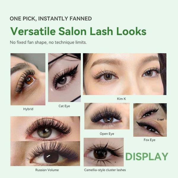 Yelix 2026 NEW Smart Bloom Lash 0.07 B/C/D Mix 8-15mm Perfect Defined Easy Fan Eyelash