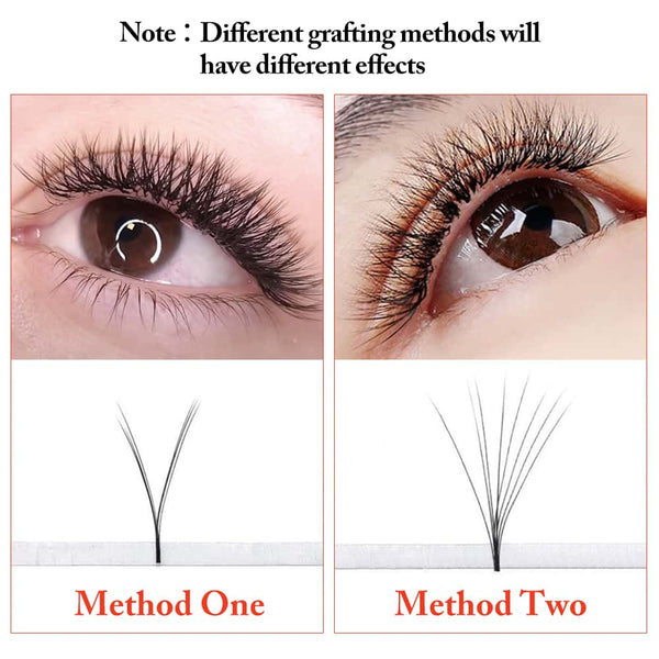 Yelix 0.05/0.07 V Lash Premade V-shaped Lash B/C/CC/D Volume Lash Premade Eyelash Extension