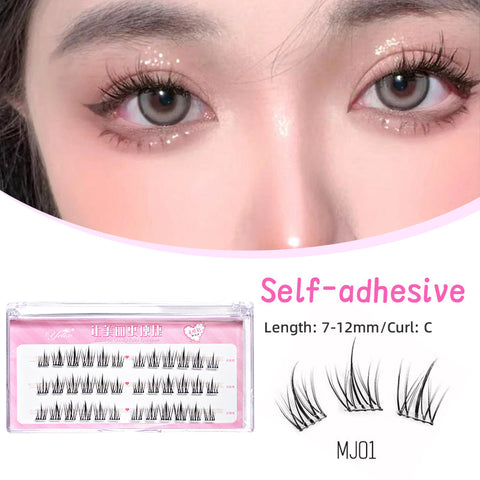 Yelix Sunflower Extensions Eyelashes Glue-Free Single Clusters Dense False Eyelashes DIY Cluster Lashes Suitable For Natural Beauty DIY Cluster Lashes Daily Makeup yelixlash