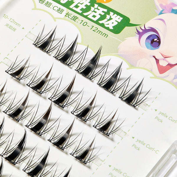 Cute Rabbit lashes Glue Free Rabbit Series False Eyelashes