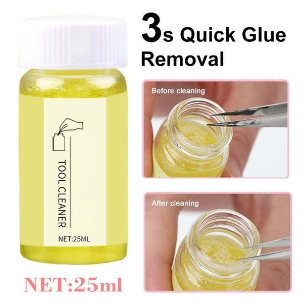 Yelix 25ml 3s Quick Glue Removal Tool Cleaner yelixlash