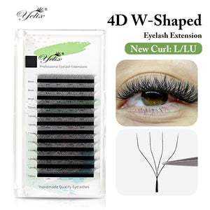 Yelix 4D-W Shaped Lashes Fuller Fluffier Appearance Dramatic Volume Lash