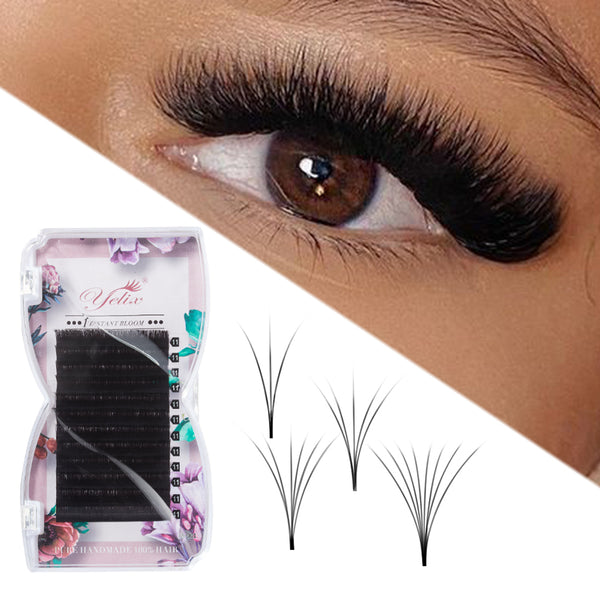 Yelix 0.05mm Standard Auto Fan Volume Eyelash Extensions